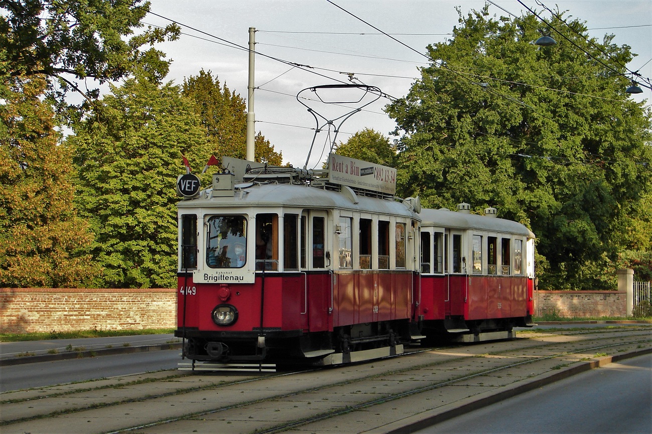 Vienne, Simmering Type M N°. 4149; Vienne — Tramwaytag 2022
