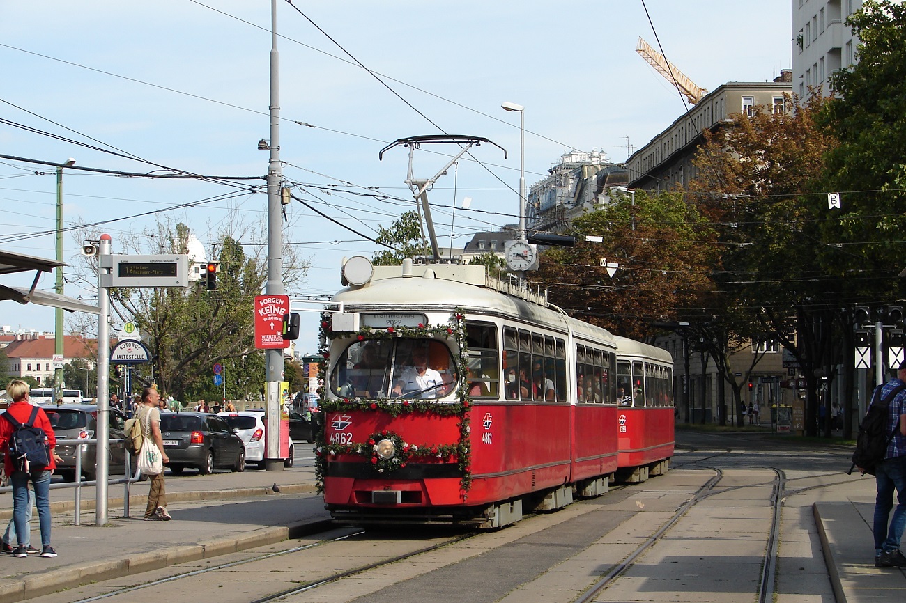Вена, SGP Type E1 № 4862; Вена — Tramwaytag 2022