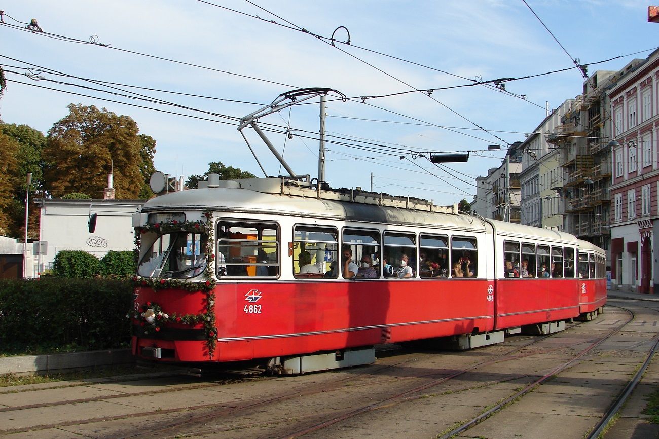 Відень, SGP Type E1 № 4862; Відень — Tramwaytag 2022