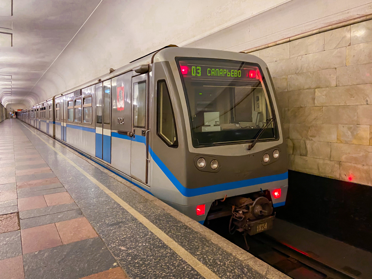 Москва, 81-740.1 «Русич» № 0124