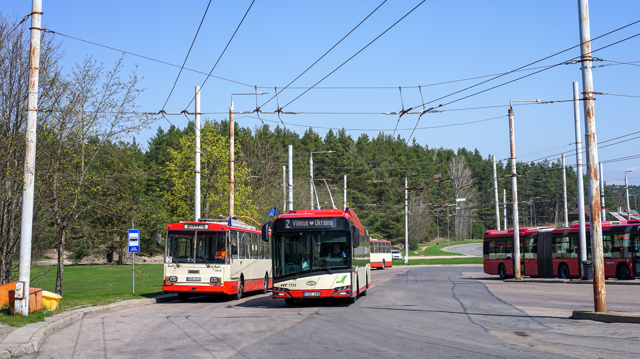 Vilnius, Solaris Trollino IV 12 Škoda № 1722