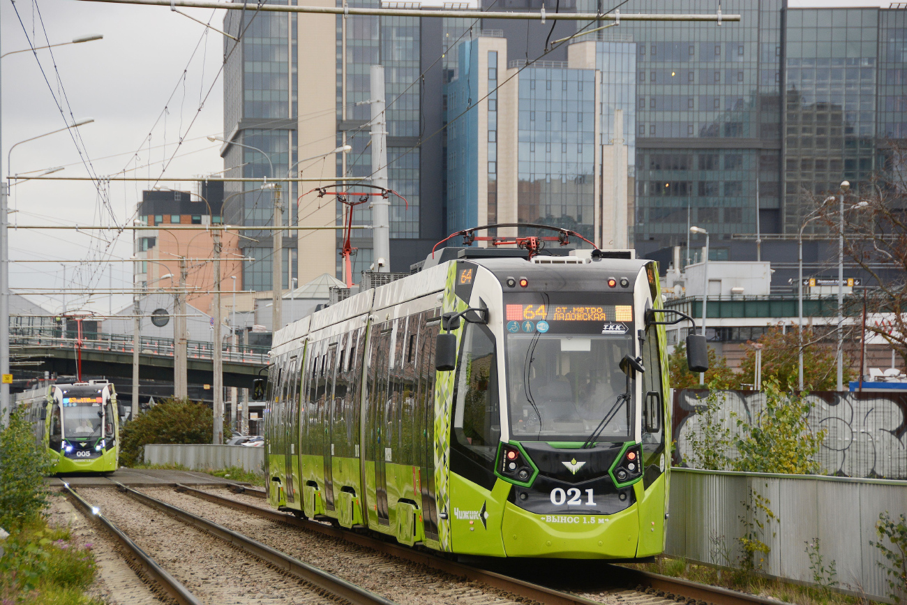 Санкт-Петербург, Stadler B85600M № 021