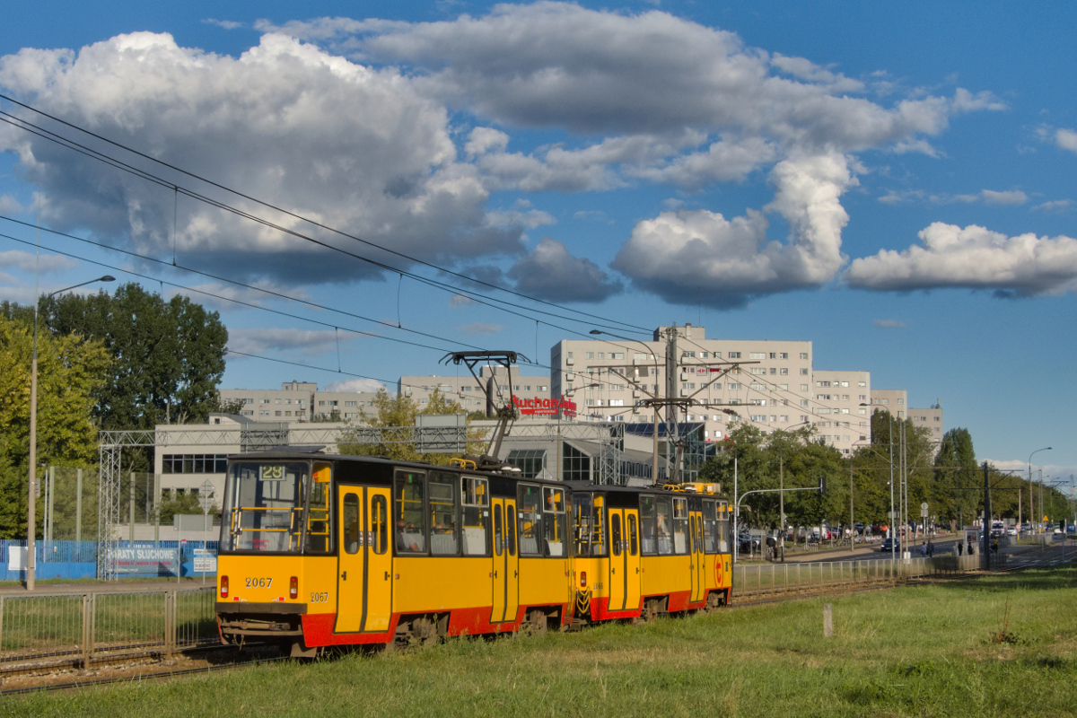 Варшава, Konstal 105N2k № 2067