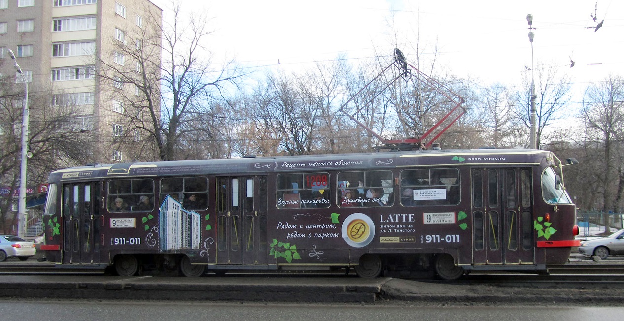 Ижевск, Tatra T3K № 1208