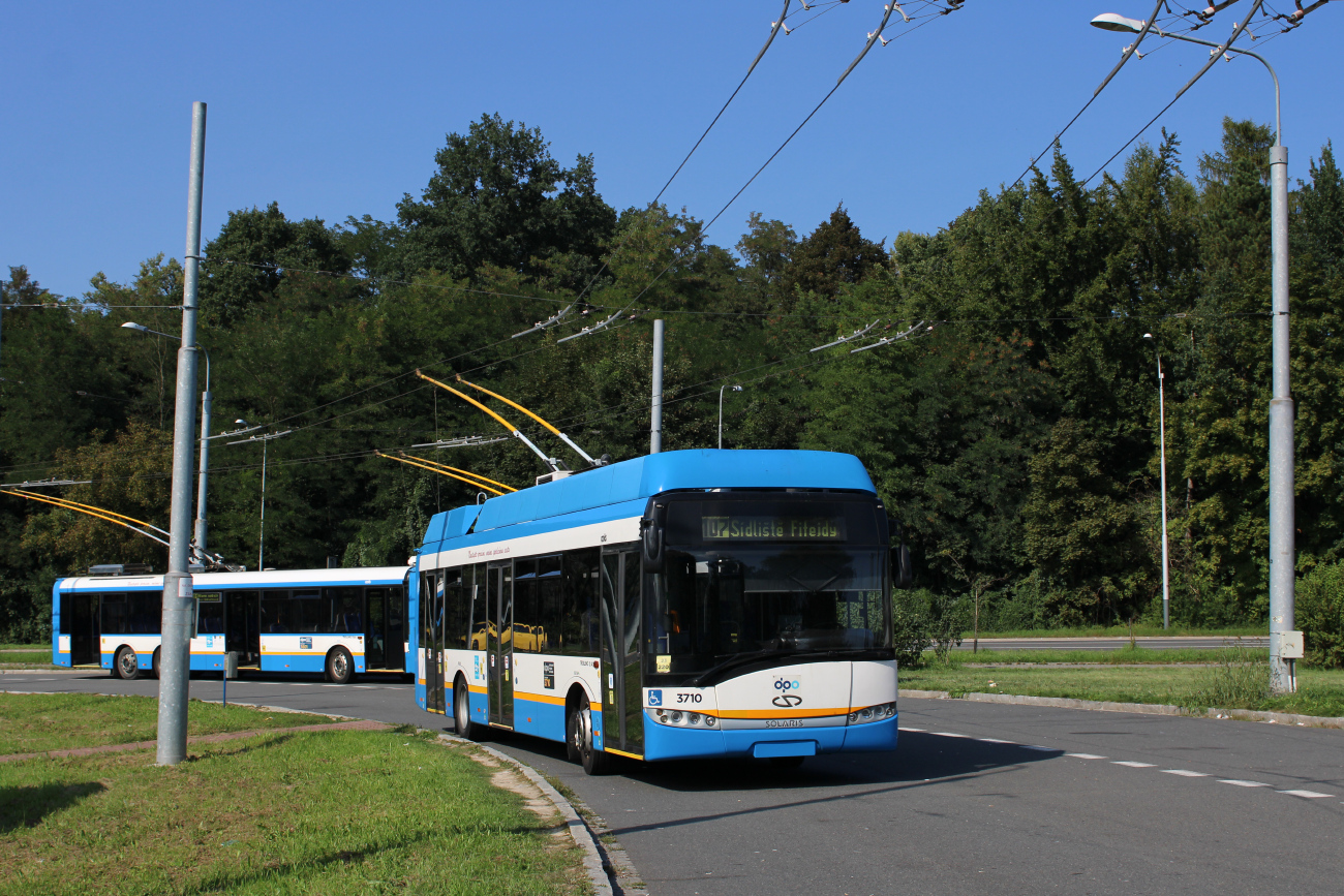 Острава, Solaris Trollino III 12 AC № 3710