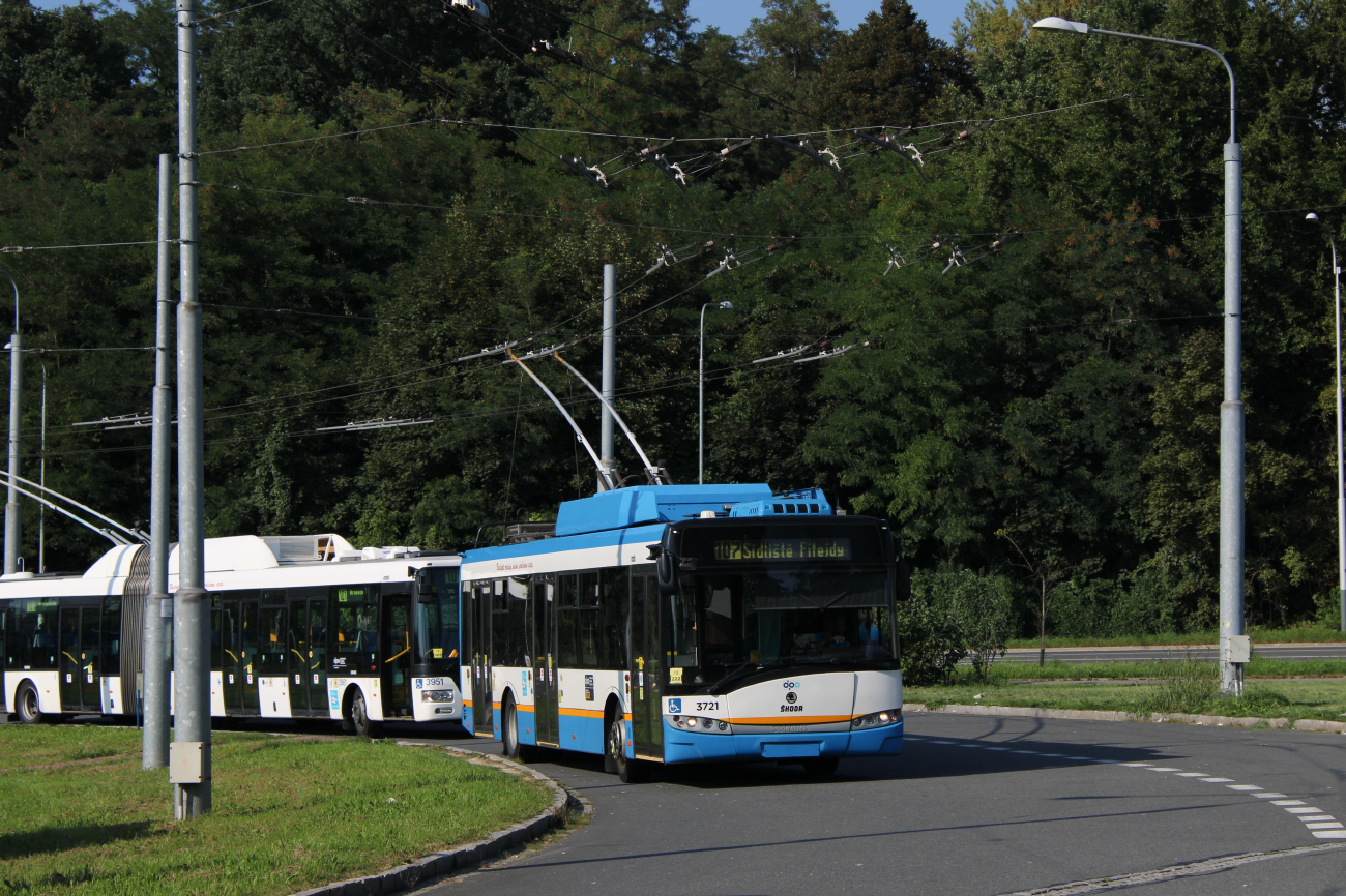 Острава, Škoda 26Tr Solaris III № 3721 Острава, Škoda 26Tr Solaris III № 3721