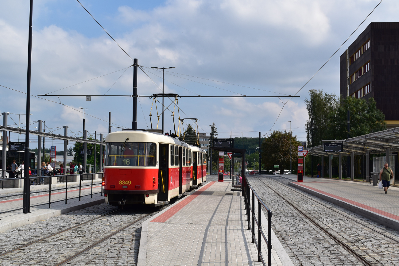 Прага, Tatra T3R.P № 8349