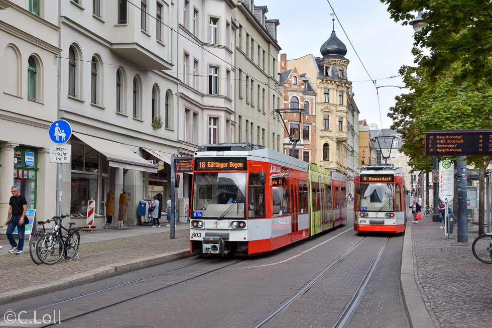 Галле, Duewag MGT6D № 603