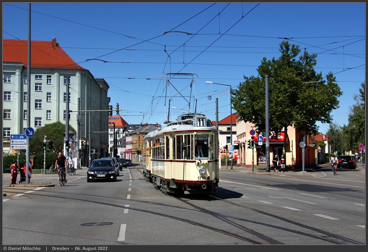 Дрезден, Busch Großer Hecht № 1716 (201 303)