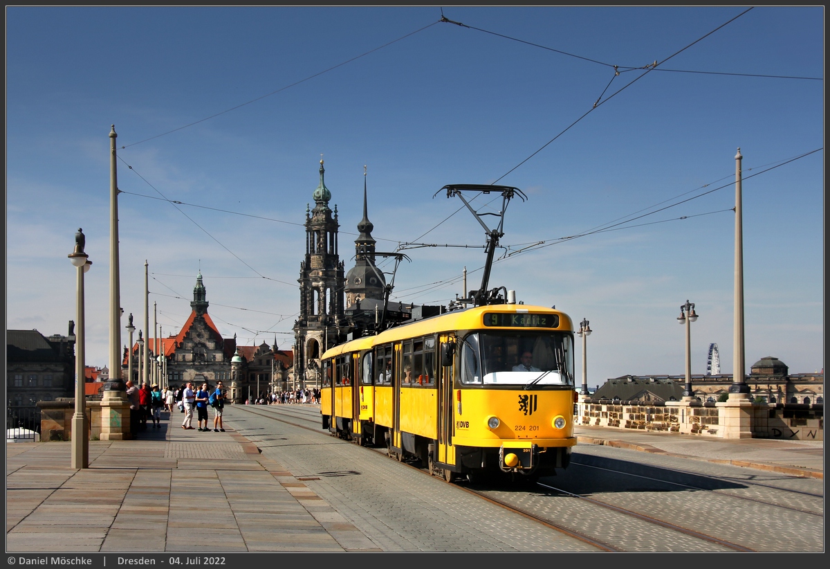 Дрезден, Tatra T4D-MT № 224 201