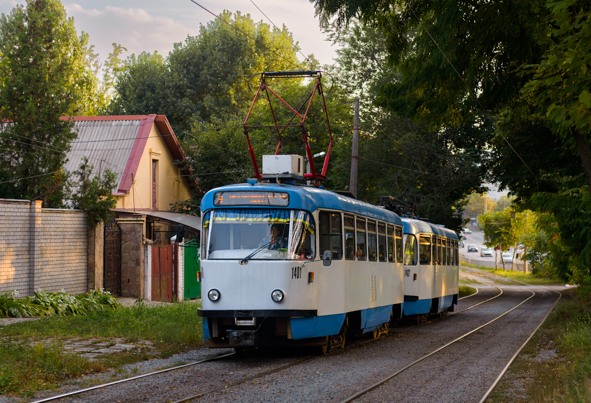 Днепр, Tatra T3DC1 № 1401