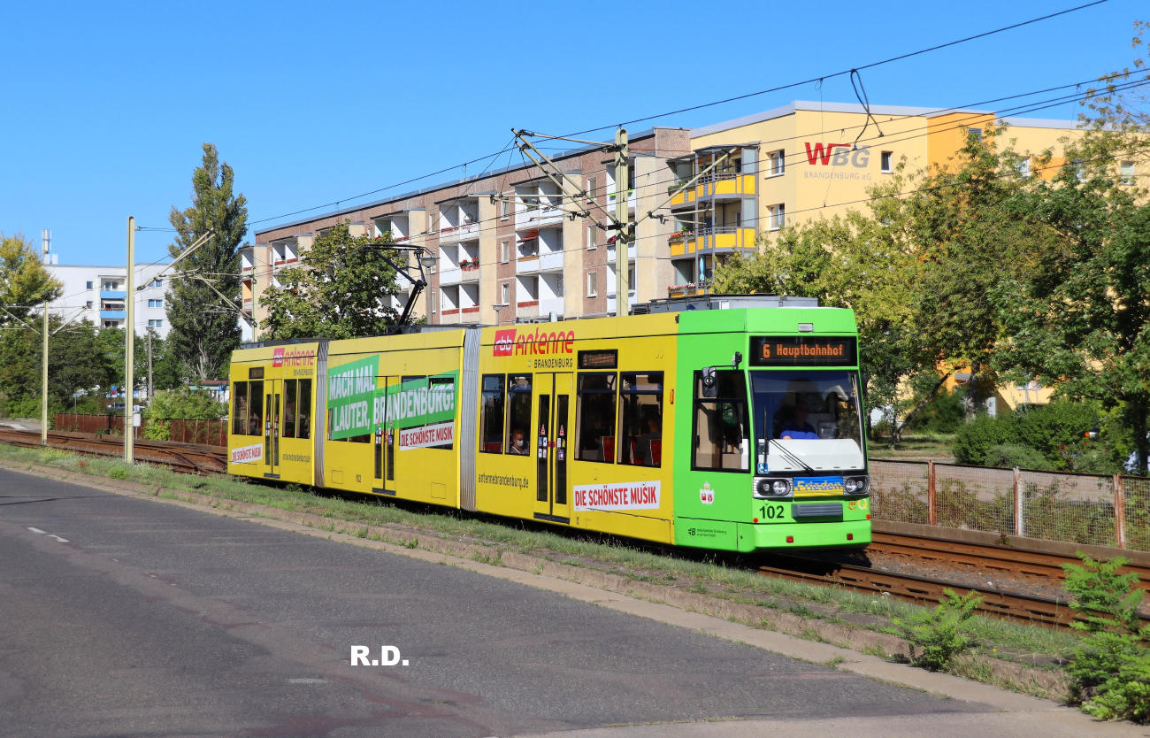 Бранденбург-на-Хафеле, Duewag MGT6D № 102