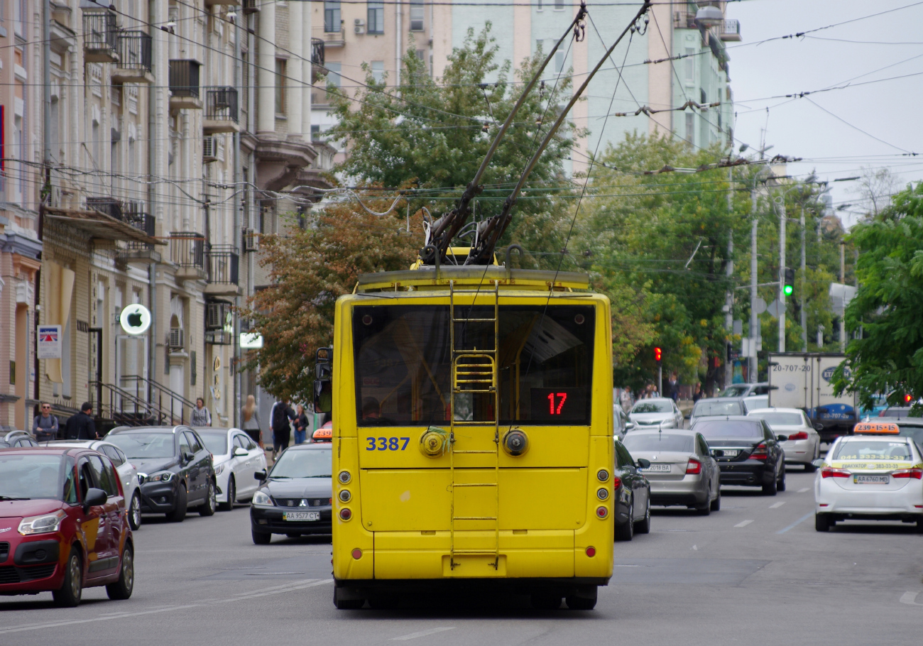 Киев, Богдан Т70110 № 3387