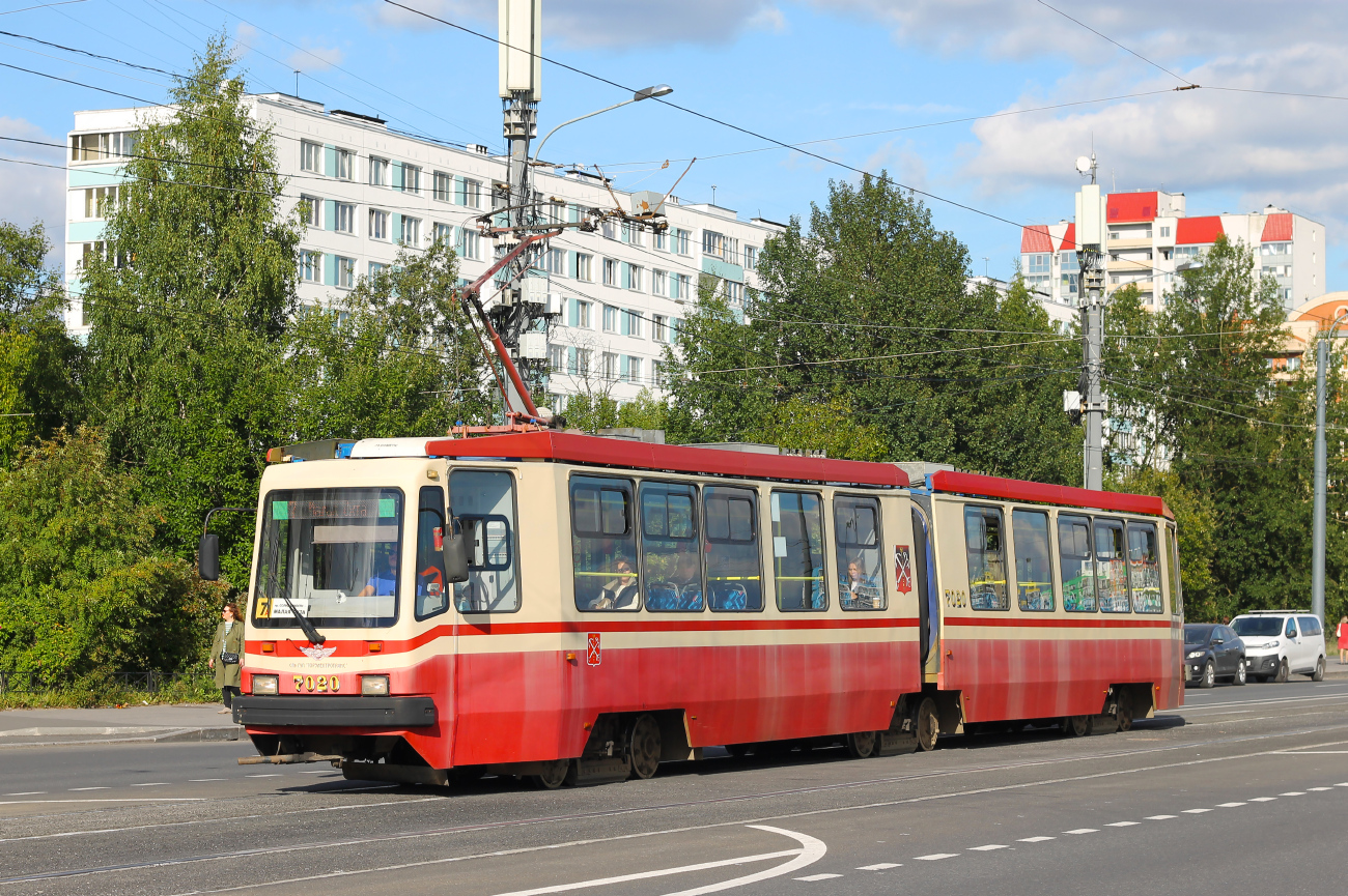 Sanktpēterburga, LVS-86M2 № 7020 Sanktpēterburga, LVS-86M2 № 7020