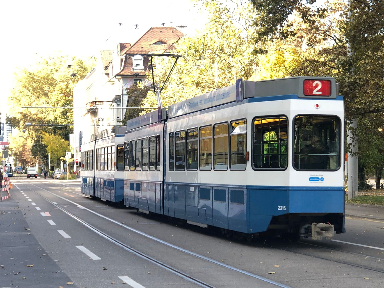 Цюрих, SWS/SWP/BBC Be 4/6 "Tram 2000" (без кабины) № 2315
