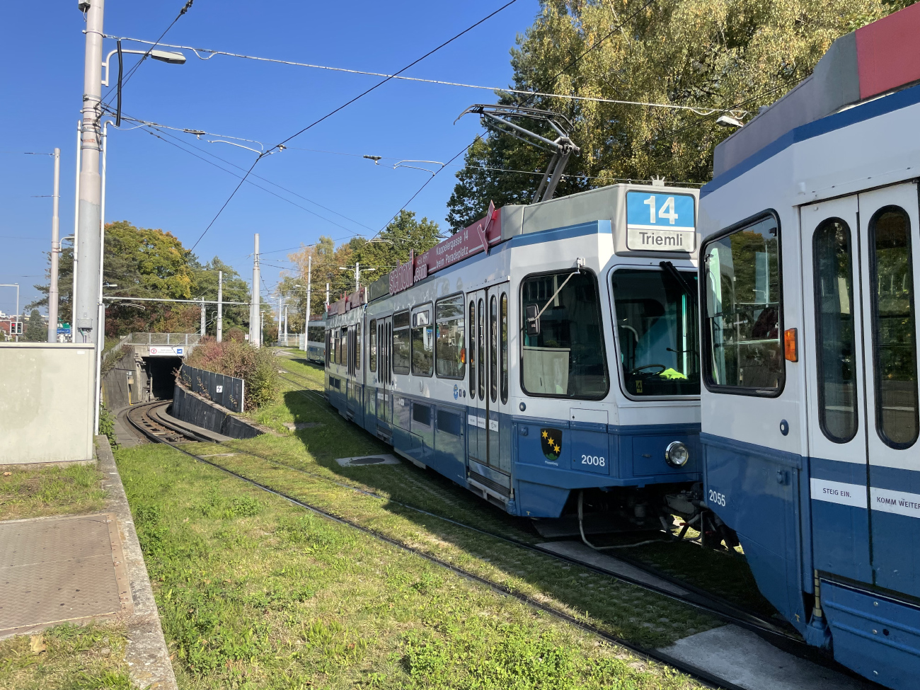 Цюрих, SWS/SWP/BBC Be 4/6 "Tram 2000" № 2008