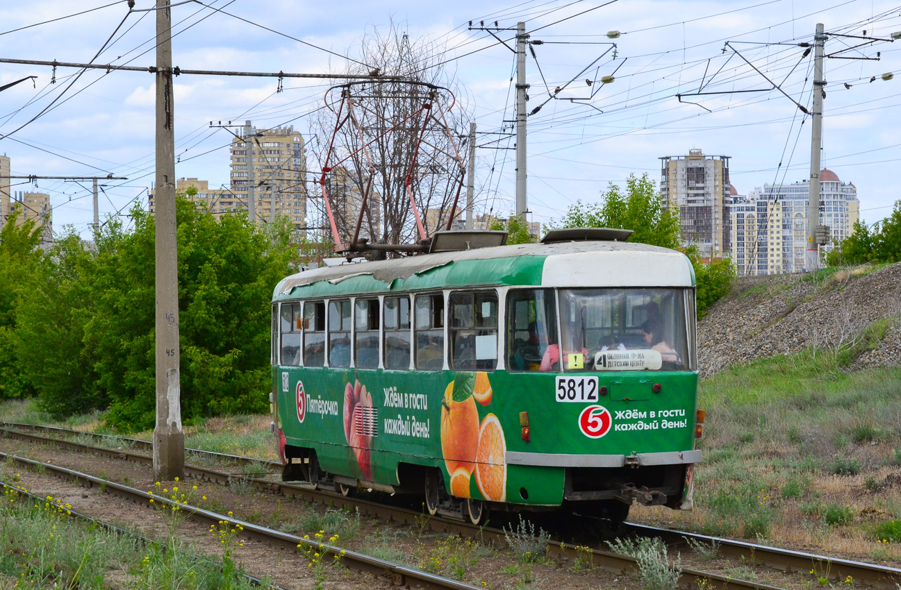 Volgograd, Tatra T3SU # 5812