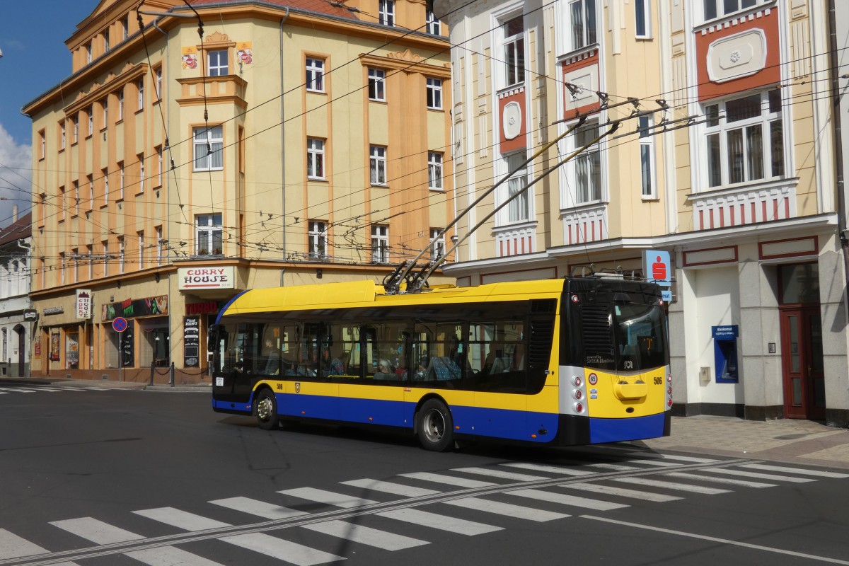 Теплице, Škoda 32Tr SOR № 506