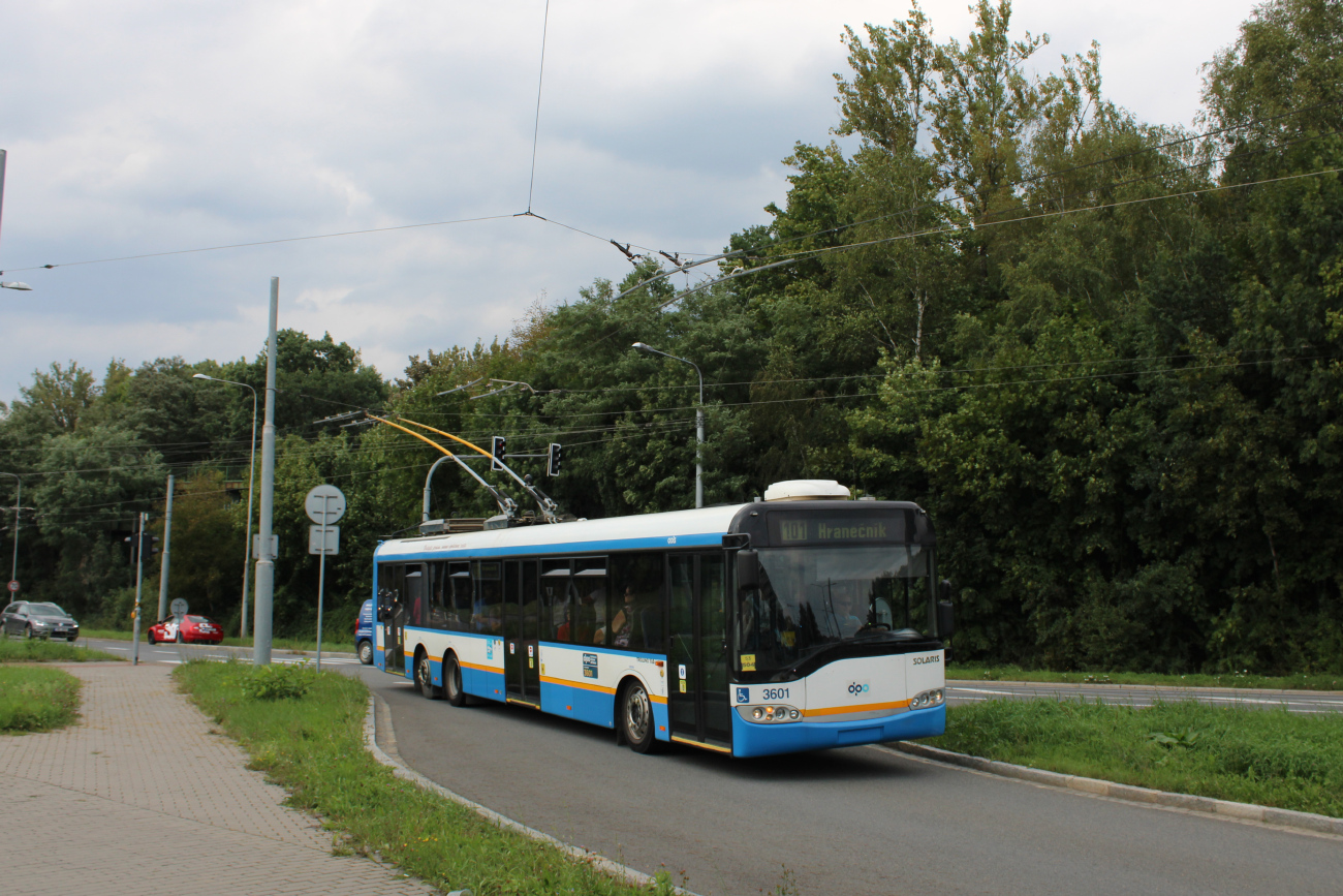 Ostrava, Solaris Trollino II 15 AC Nr. 3601