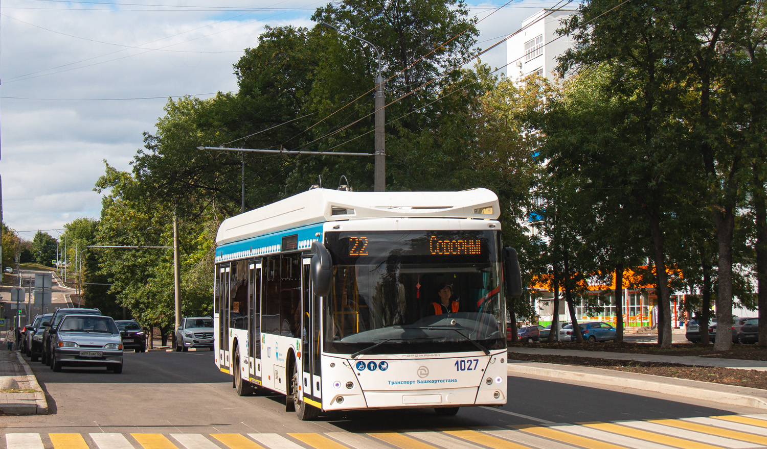 Уфа, УТТЗ-6241.01 «Горожанин» № 1027