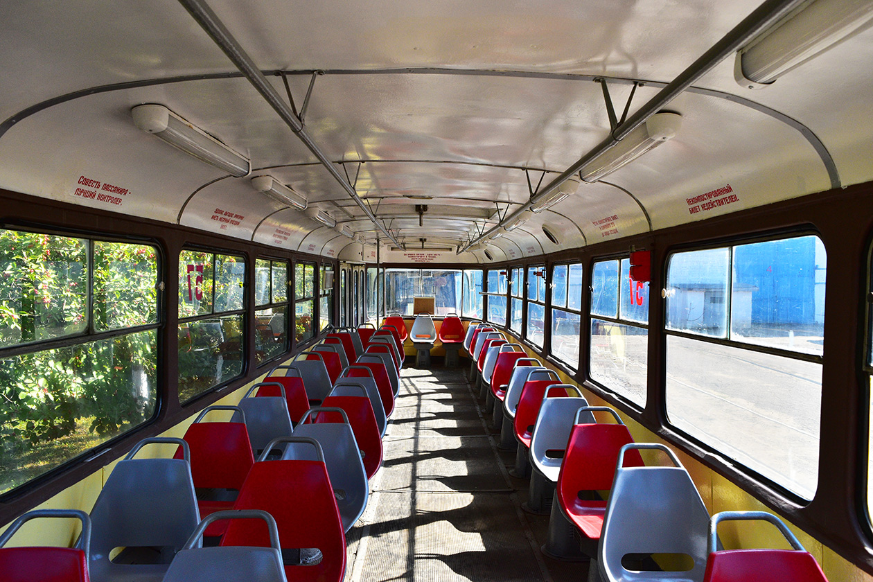 Тула, Tatra T3SU (двухдверная) № 57; Тула — Выставка трамваев "95 лет на службе городу" 10 сентября 2022 г.