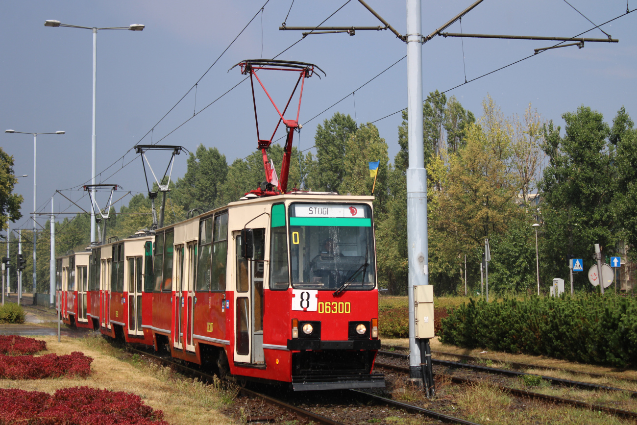 Гданьск, Konstal 105Nch № 06300