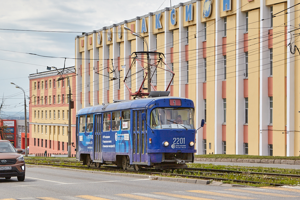 Izhevsk, Tatra T3K # 2201