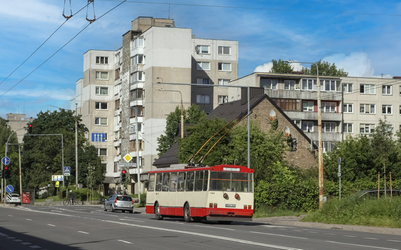 Вильнюс, Škoda 14Tr11/6 № 1565