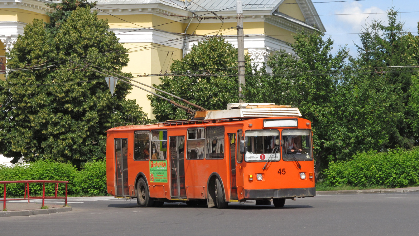 Рыбинск, ЗиУ-682 (ВЗСМ) № 45