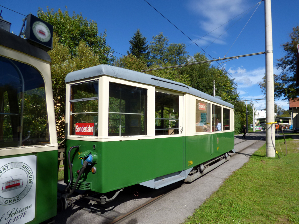 Graz, SGP 2-axle trailer car č. 319B