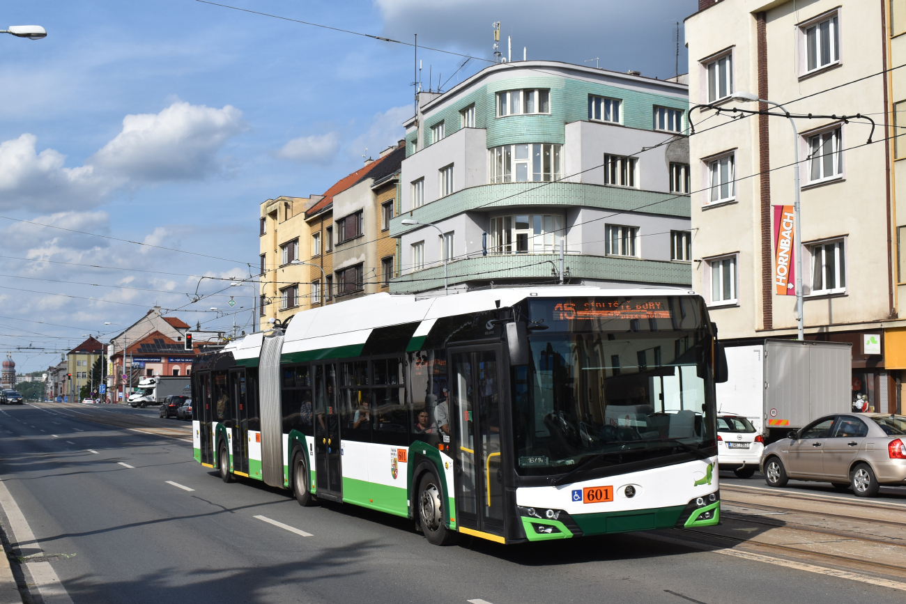 Plzeň, Škoda 27Tr Solaris IV # 601 Plzeň, Škoda 27Tr Solaris IV # 601