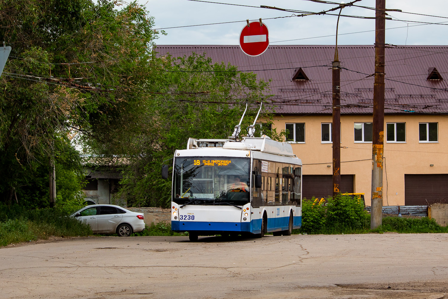薩馬拉, Trolza-5265.00 “Megapolis” # 3230; 薩馬拉 — Terminus stations and loops (trolleybus)
