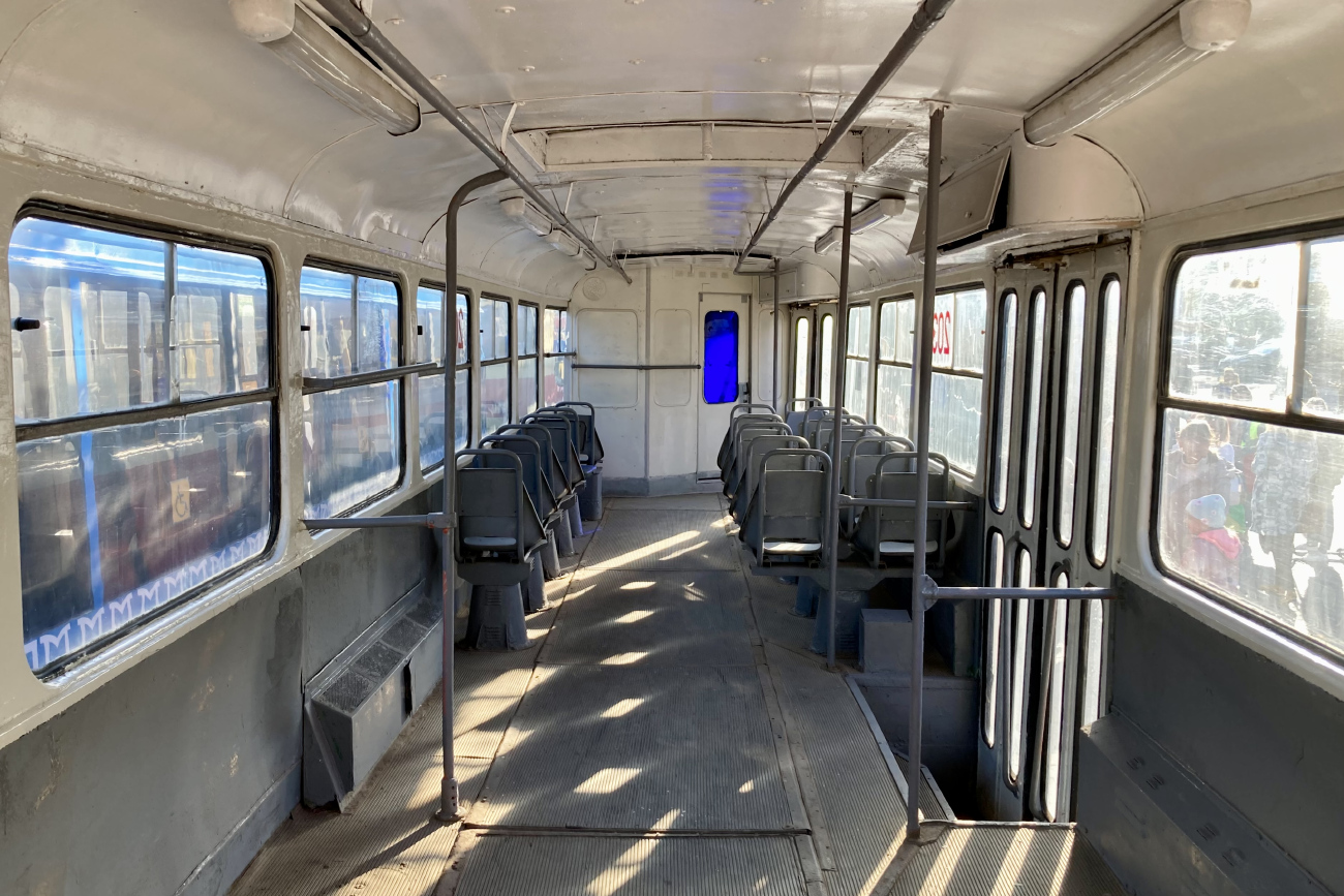 Tula, Tatra T3SU № СП-3; Tula — Tram exhibition "95 years in the service of the city" 10.09.2022