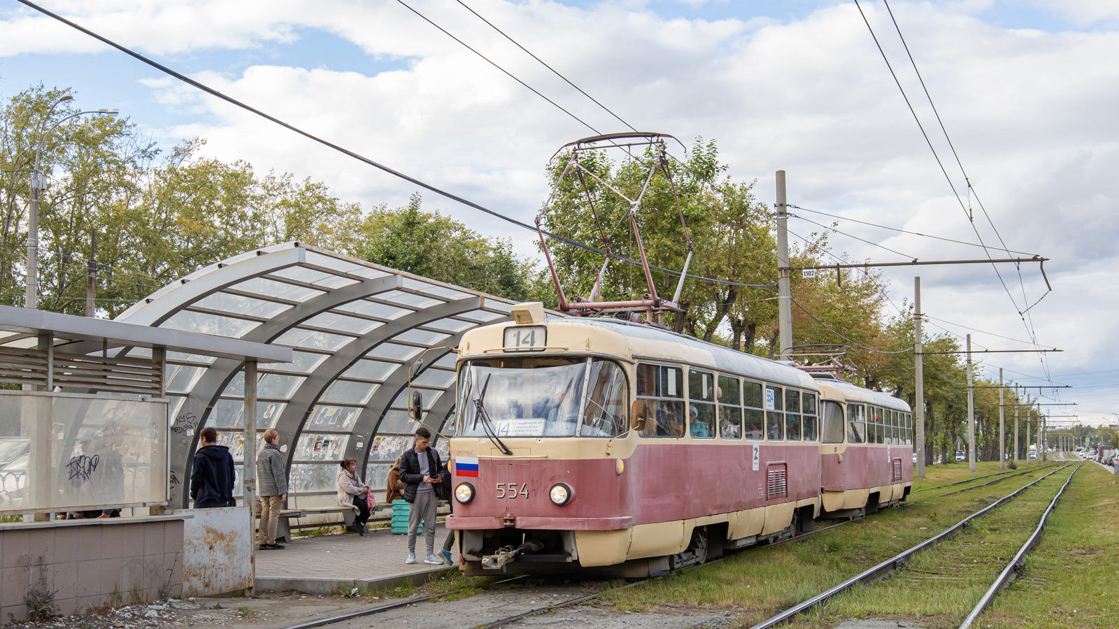 Екатеринбург, Tatra T3SU № 554
