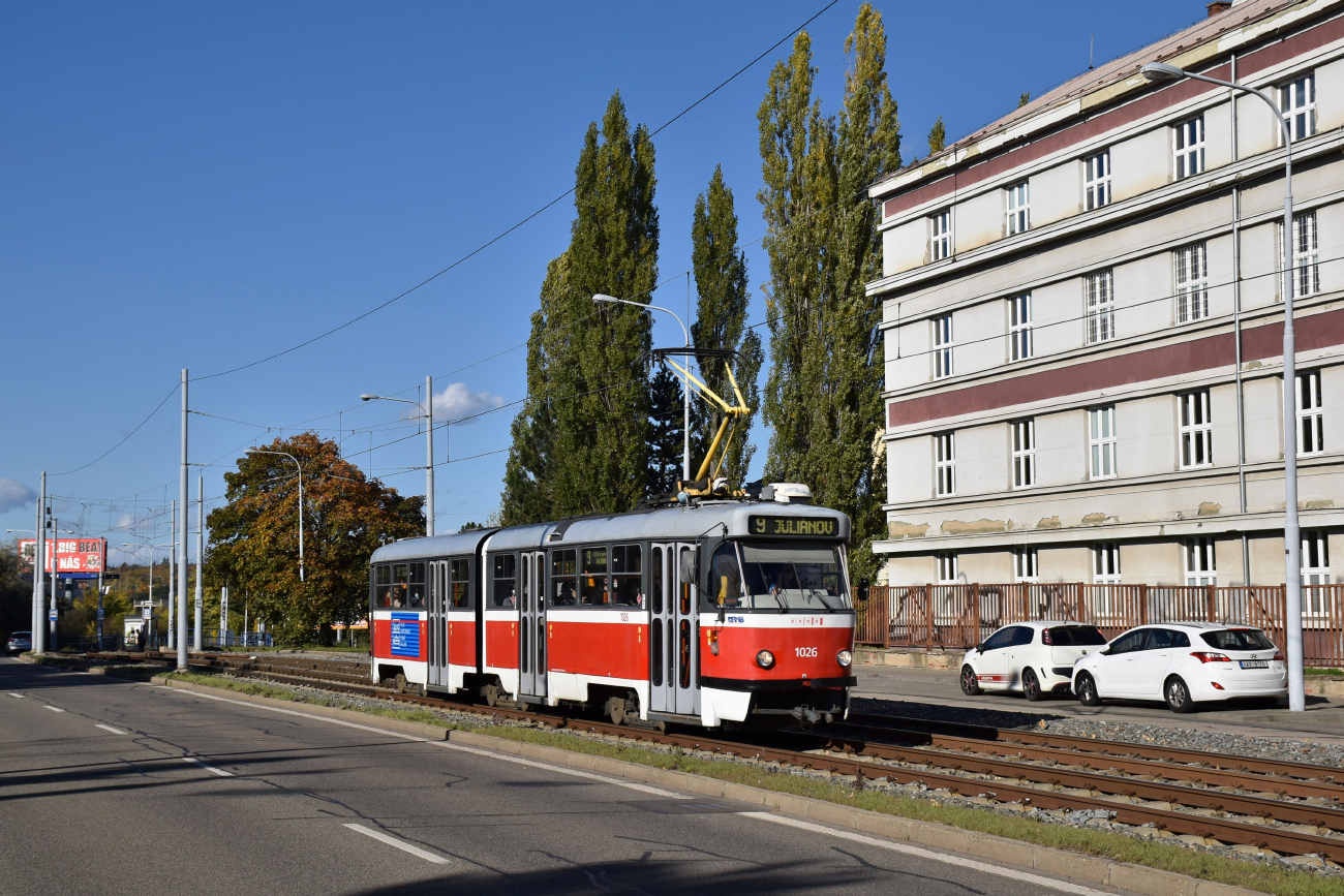 Brno, Tatra K2P № 1026 Brno, Tatra K2P № 1026
