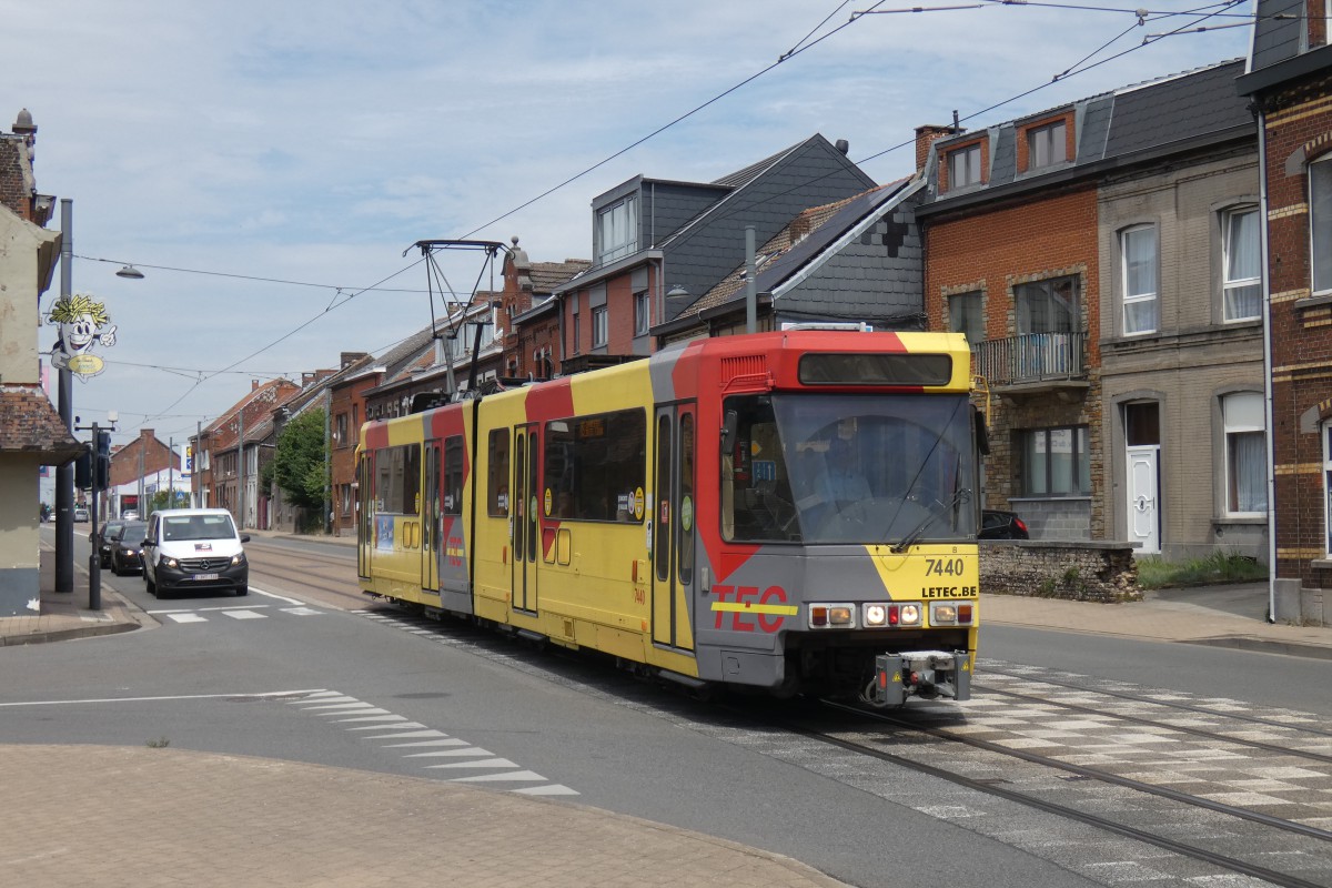 Charleroi, BN/ACEC type 6100 6-axle # 7440
