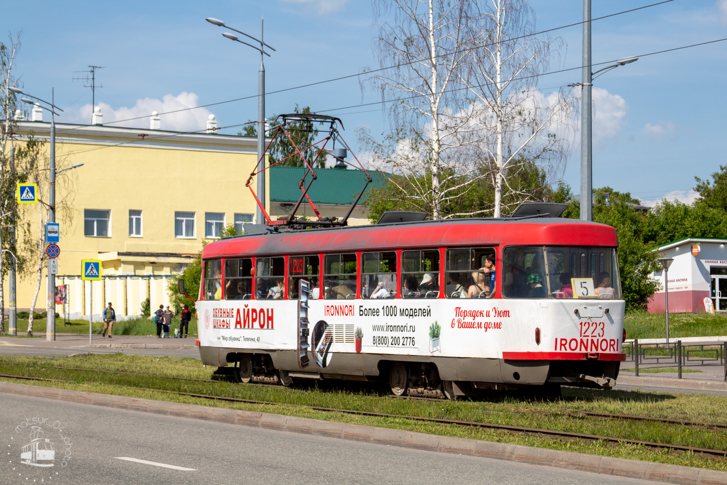 Ижевск, Tatra T3K № 1223