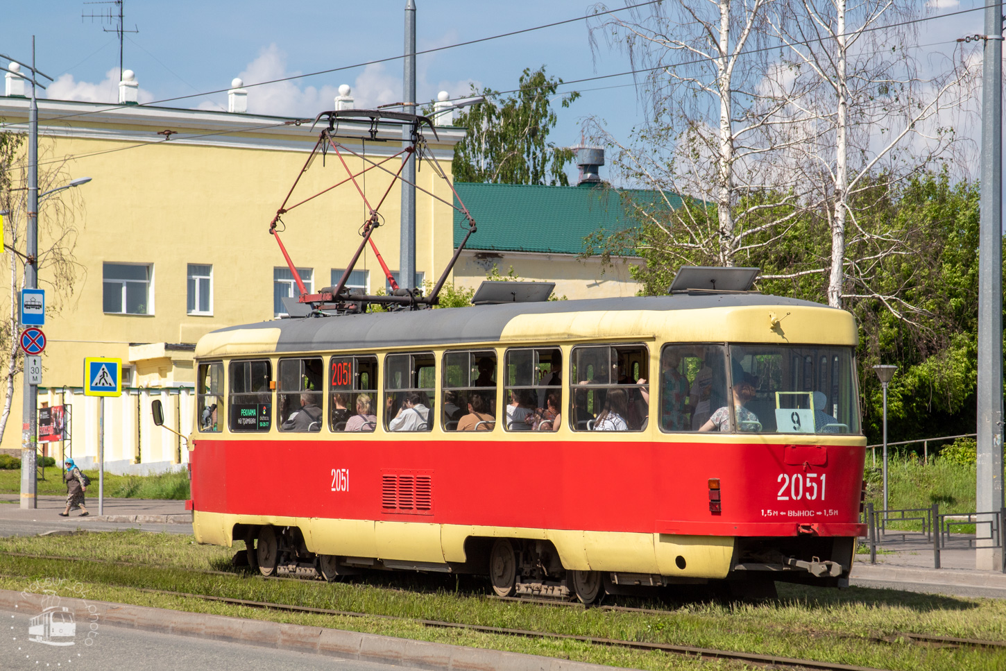 Ижевск, Tatra T3SU мод. Ижевск № 2051