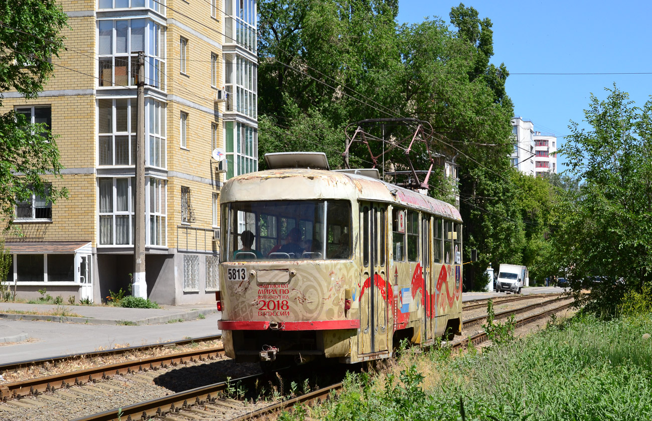 Волгоград, Tatra T3SU № 5813