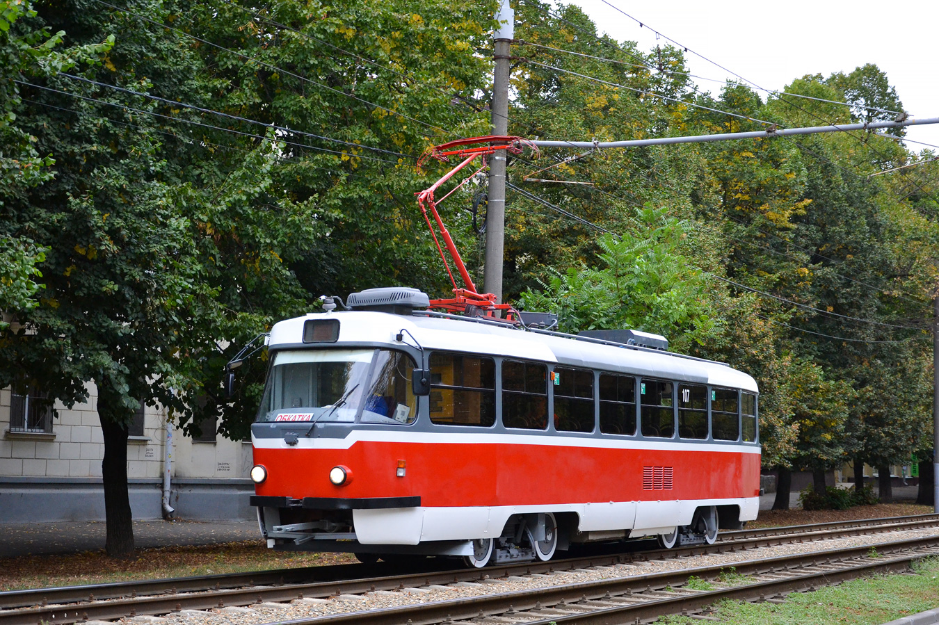 Краснодар, Tatra T3SU КВР ТМЗ № 107