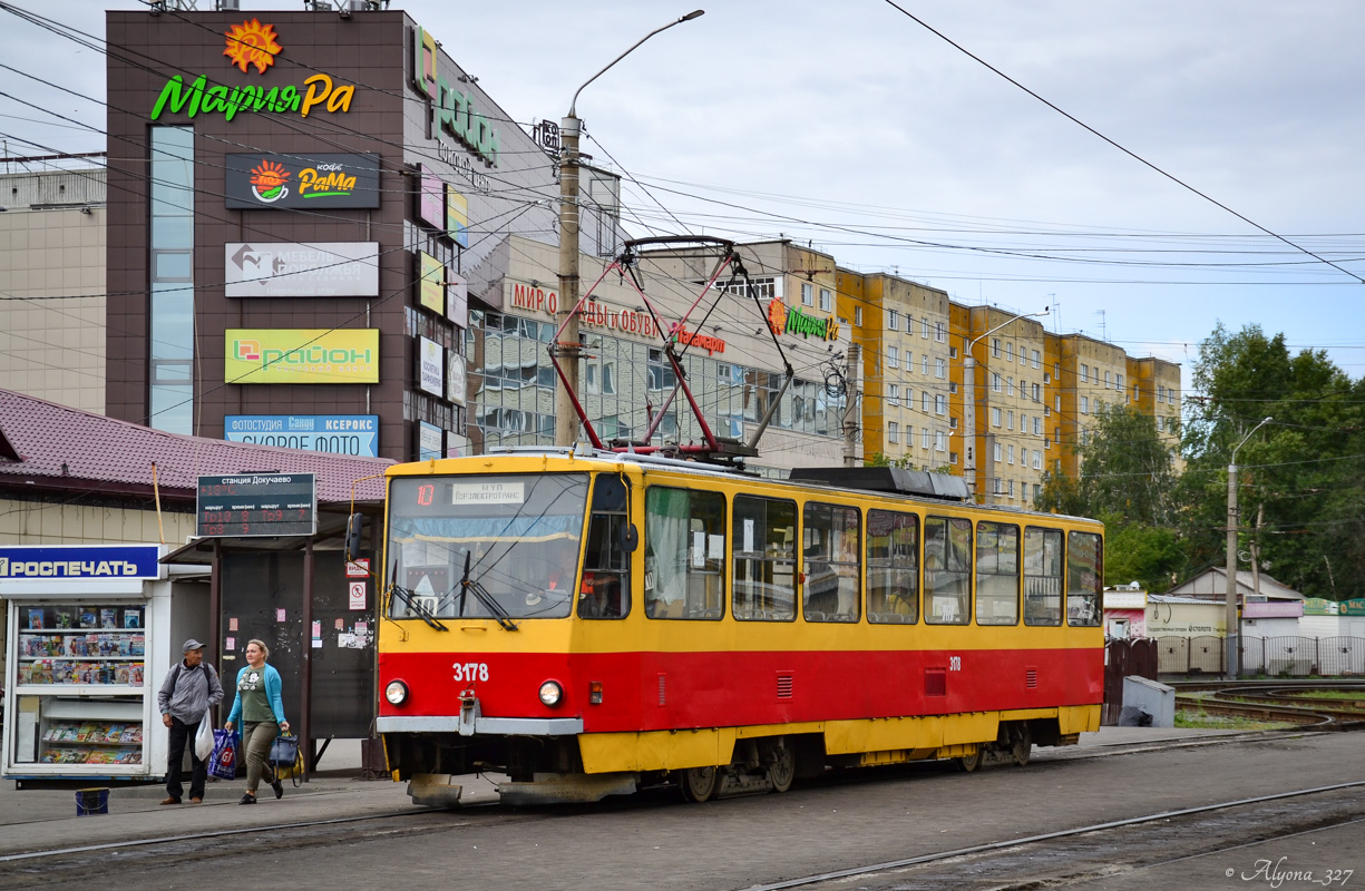 Барнаул, Tatra T6B5SU № 3178