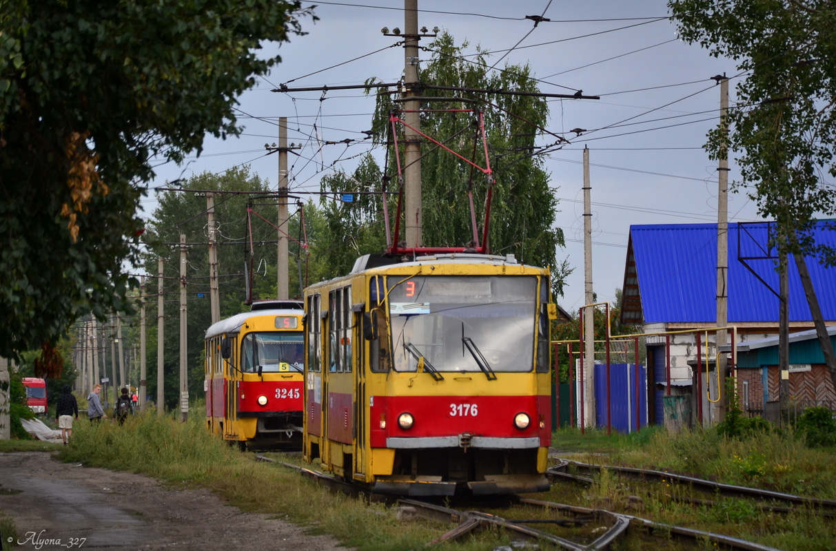 Барнаул, Tatra T6B5SU № 3176