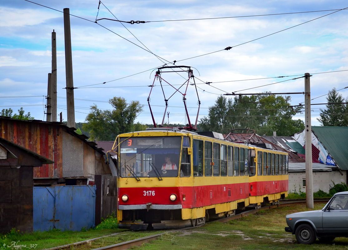 Barnaul, Tatra T6B5SU № 3176