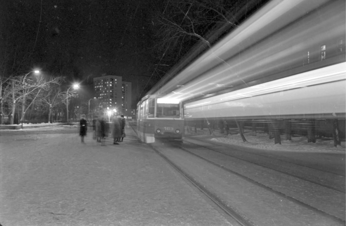 Омск, 71-605 (КТМ-5М3) № 163; Омск — Исторические фотографии