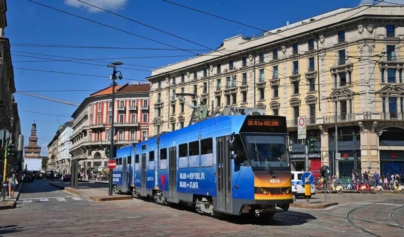 Miláno, ATM series 4900 č. 4918