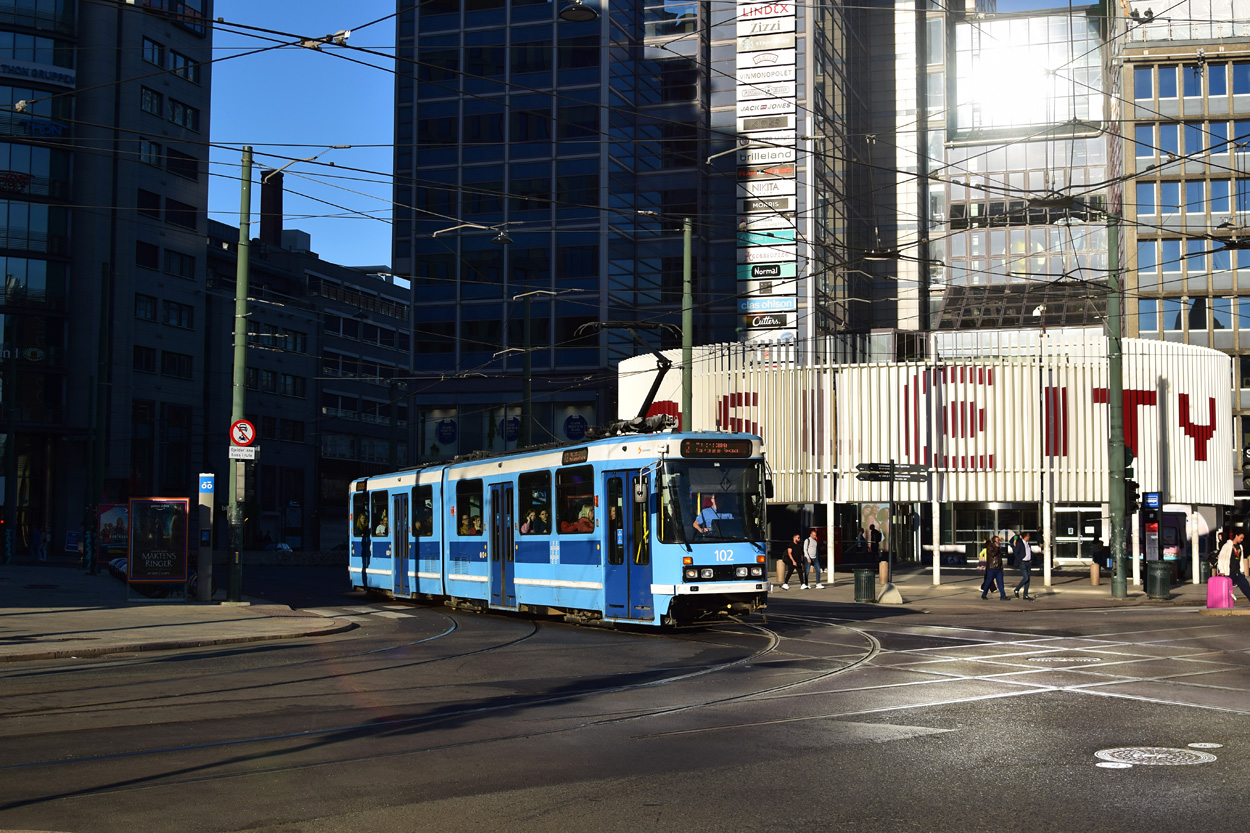 Oslo, Duewag SL 79/I Nr 102 Oslo, Duewag SL 79/I Nr 102