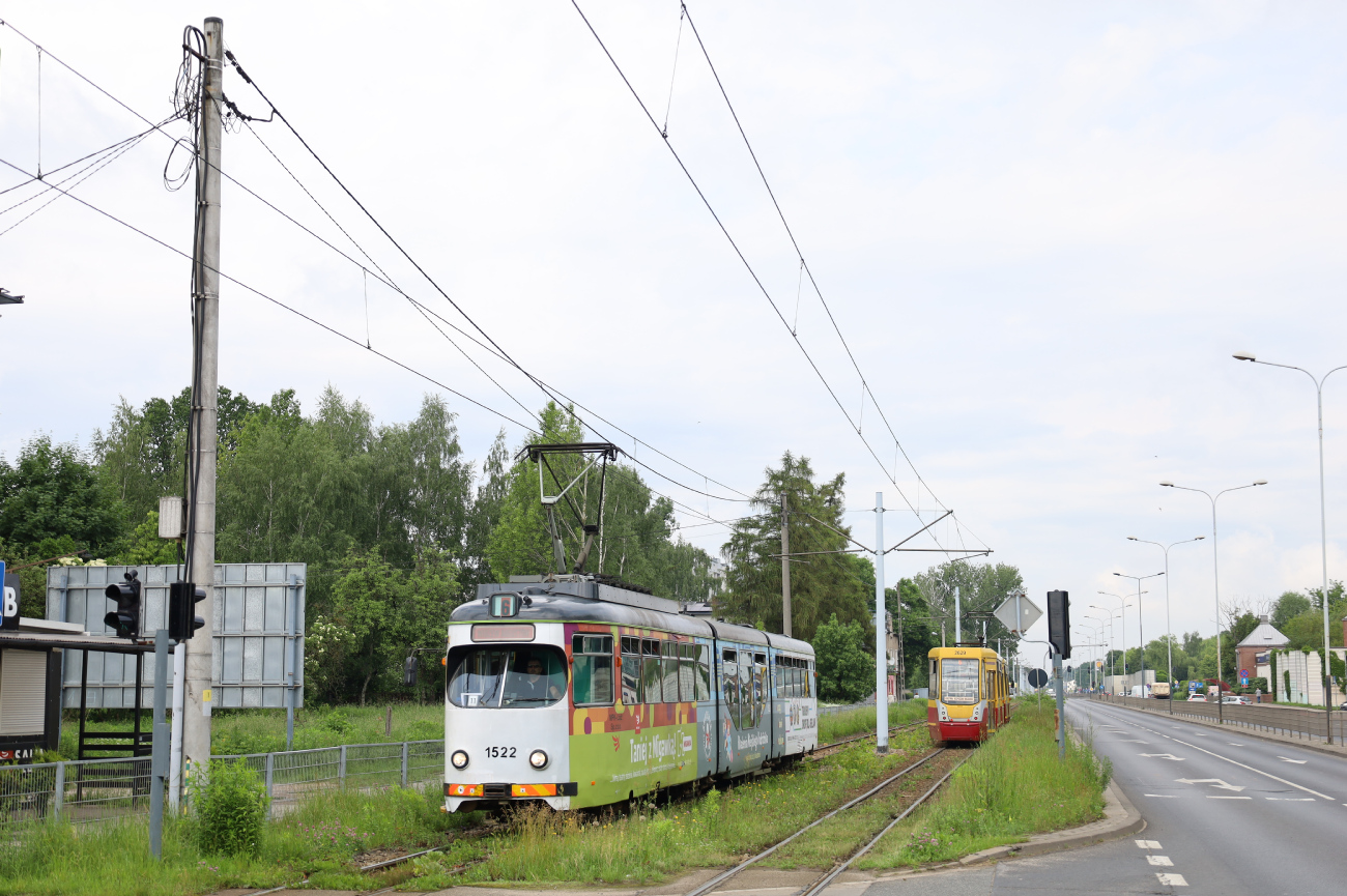 Łódź, Duewag GT8NF № 1522