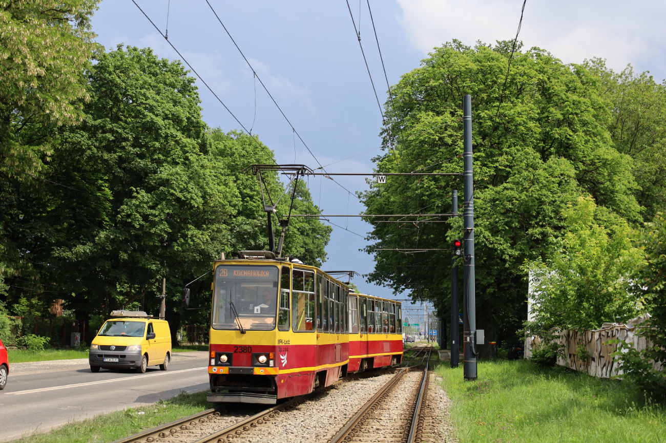 Лодзь, Konstal 805Na № 2380