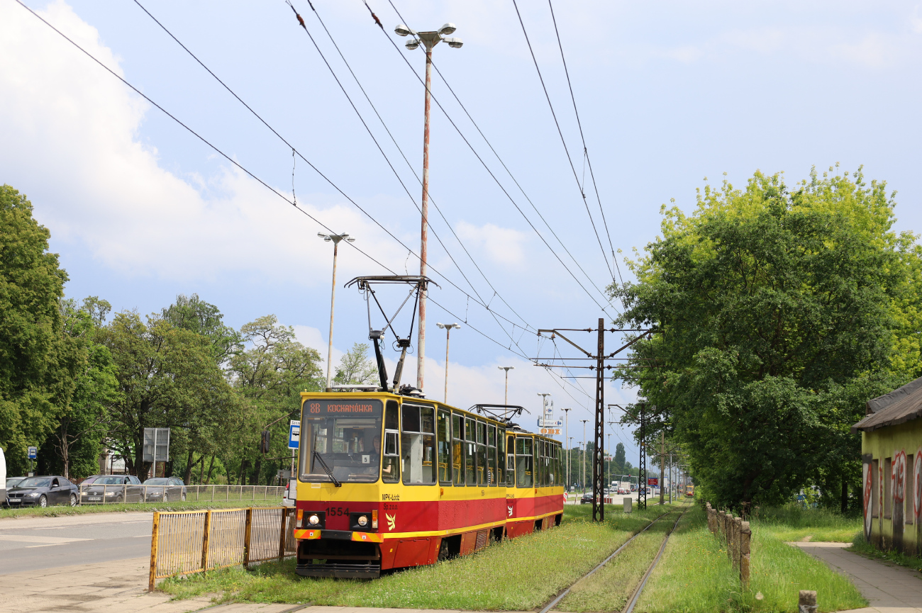 Лодзь, Konstal 805Na № 1554