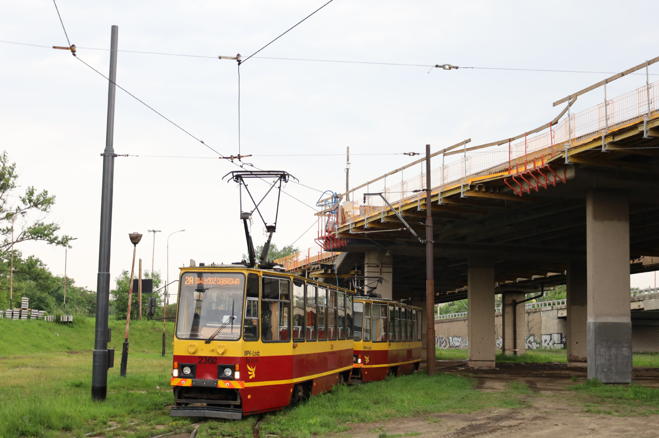 Лодзь, Konstal 805Na № 2360